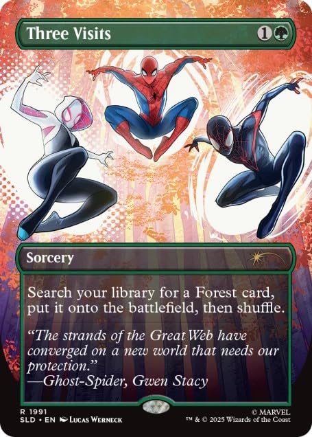 マジック：ザ・ギャザリング Secret Lair Heroic Deeds Foil Edition Magic the Gathering Secret Lair x Marvel's Spider-Man: Heroic